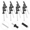 JEWEDECO 50-Piece Aluminum Pop Rivet Assortment, Blind Flange Rivets for Metal Fastening view 4