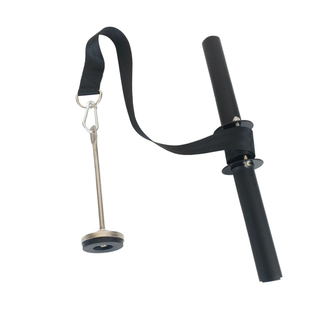 Weighted Forearm Roller with Non-Slip Alloy Handle