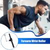 Weighted Forearm Roller with Non-Slip Alloy Handle view 2