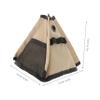 OHPHCALL Canvas Bag for Camping, Outdoor Accessory, Portable, Durable, Versatile Storage for Paper Towels, Fans, and Tripods view 3