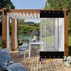 RLINZ Waterproof Clear PVC Tarp, 1.6 x 2.5 m view 2