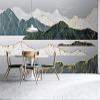 XLMING Zen Light Luxury Abstract Water Feature 3D Wallpaper, 300 x 210 cm view 3