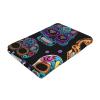 Sugar Skull Print Quick-Dry Beach Towel, Lightweight and Oversized, 70 x 140 cm view 2