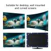 HAGJII Premium Artwork TV Dust Cover, Stretchable Screen Protector for 32–95 in LCD/LED TVs, Swan-B (47–50 in) view 4