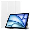 Palizufio Case for iPad Air 11-inch (2025, M3), Slim PU Leather Flip Folio with Tri-Fold Stand, Auto Wake/Sleep, White view 1