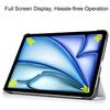 Palizufio Case for iPad Air 11-inch (2025, M3), Slim PU Leather Flip Folio with Tri-Fold Stand, Auto Wake/Sleep, White view 3