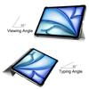 Palizufio Case for iPad Air 11-inch (2025, M3), Slim PU Leather Flip Folio with Tri-Fold Stand, Auto Wake/Sleep, White view 4