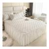 UYFRD Thickened Solid-Color Bed Skirt, Quilted Mattress Protector, Skin-Friendly Bedspread (No Pillowcase) (Qianmihuang, King 180 x 200 cm, 1 Piece) view 2