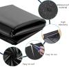 Dtyubfg Black Pond Liner, 4 x 6 m, 5 x 8 m, 6 x 10 m, UV-Resistant and Easy to Cut, Ideal for Outdoor Ponds, Waterfalls, Fish Ponds, Koi Ponds and Water Gardens, Black view 4
