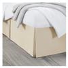 UYFRD Pleated Custom-Fit Bed Skirt with Shrink-Resistant, Lightfast Fabric, 35.6 cm Height (Without Platform), Dark Gray, 80 x 190 x 35 cm view 3