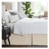 UYFRD Pleated Custom-Fit Bed Skirt with Shrink-Resistant, Lightfast Fabric, 35.6 cm Height (Without Platform), Dark Gray, 80 x 190 x 35 cm view 4