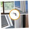 Window and Door Rollers for Sliding Doors, 6 Pcs, Silver view 3