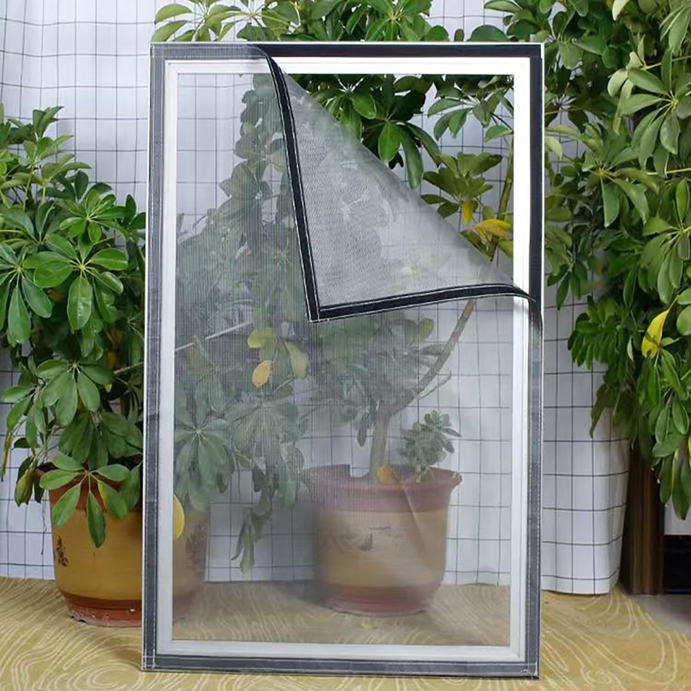 185 x 190 cm Window Fly Screen, No Drilling or Screws, Cut to Fit