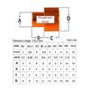 SellGood Aluminum Flange Hand Nut, Orange, M5, 2-Pack view 2