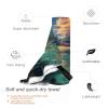 POCUK Quick-Drying Microfiber Towel with Sea View view 3