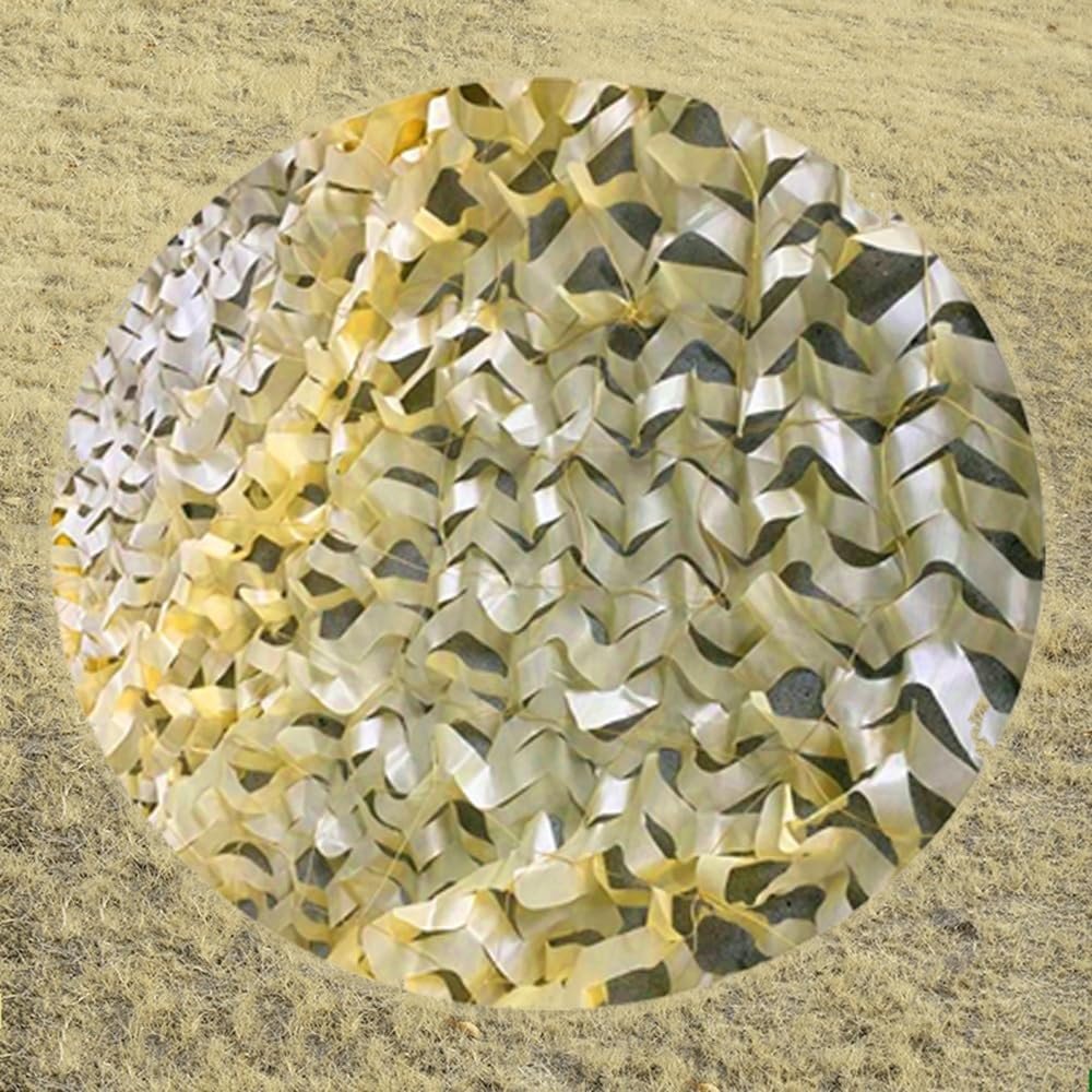 Beige Camouflage Net for Terrace, 300 × 1400 cm