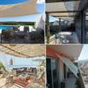 Beige Camouflage Net for Terrace, 300 × 1400 cm view 4