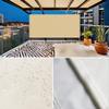 Waterproof Rectangular Sun Shade Sail 4 x 8 m with Eyelets, Dark Green view 4