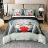 GNOME Duvet Cover Set 155 x 220 cm, 100% Cotton, with 1 Pillowcase view 1
