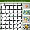 Playground Safety Rope Net for Children, Balcony and Stair Railing Guard, Knotless, Green, 1.6 x 6.5 ft (0.5 x 2 m) view 3