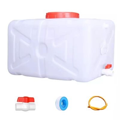 YZRXD 80L Camping Water Container with Faucet, White