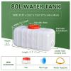 YZRXD 80L Camping Water Container with Faucet, White view 2