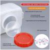 YZRXD 80L Camping Water Container with Faucet, White view 3