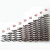 10 pcs 1.6 mm, 1.8 mm, 2 mm Wire Diameter Steel Compression Springs (No. 636) (2.0 × 25 × 50 mm) view 1