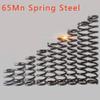 10 pcs 1.6 mm, 1.8 mm, 2 mm Wire Diameter Steel Compression Springs (No. 636) (2.0 × 25 × 50 mm) view 3