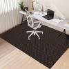 Black Office and Gaming Chair Floor Protection Mat, 90 x 140 cm view 2