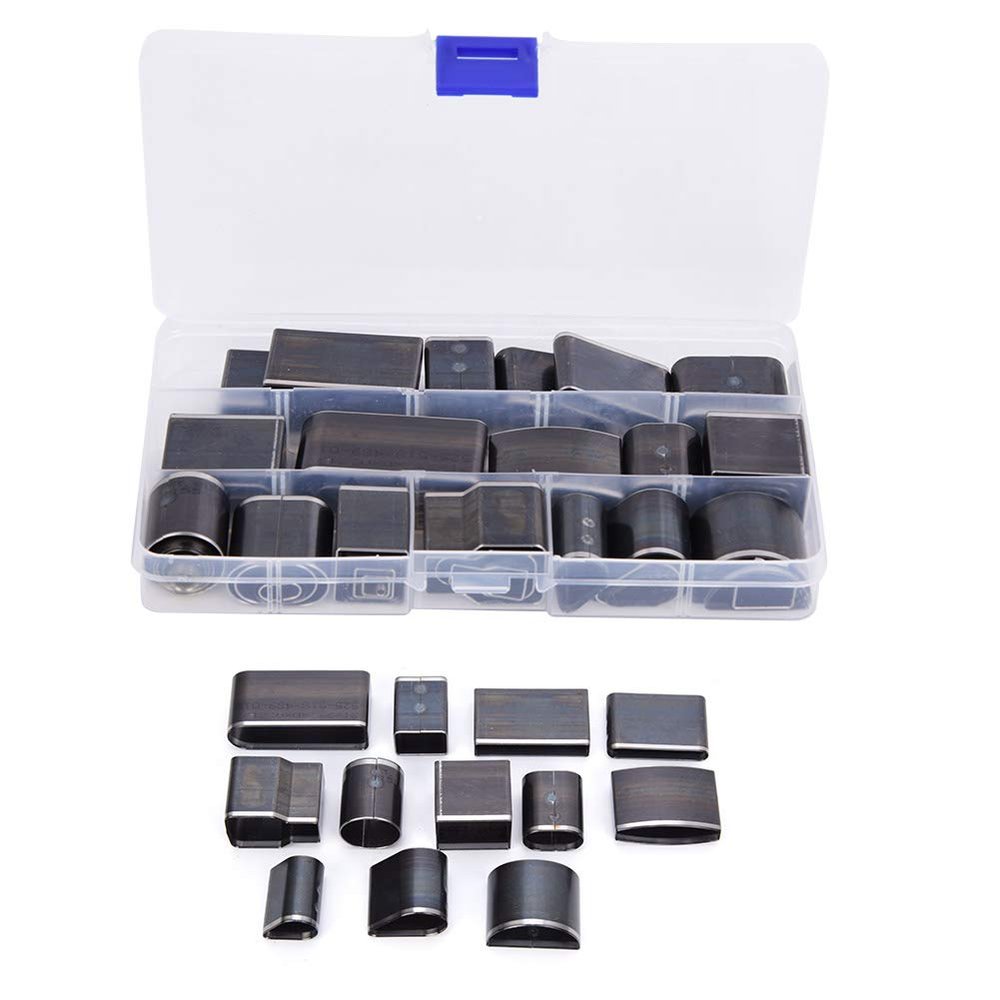 55-Piece HSS Leather Punch Tool Kit for Phone Holsters