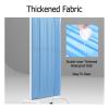 PYROSUN Mobile Medical Privacy Screen, 1.80 m Tall, Portable Room Divider on Wheels with Swing Door for Wards, Beauty Salons, and Health Clinics (Brown, 1 Panel) view 4