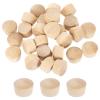 QUARKZMAN 26-Piece Lotus Wood Screw Hole Plugs, 14 x 12.5 mm view 1
