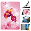 DayQiQiPu Protective Case for Apple iPad Air 3 10.5-inch (2019) / iPad Pro 10.5-inch (2017), Pink Butterfly Pattern view 1