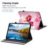 DayQiQiPu Protective Case for Apple iPad Air 3 10.5-inch (2019) / iPad Pro 10.5-inch (2017), Pink Butterfly Pattern view 4