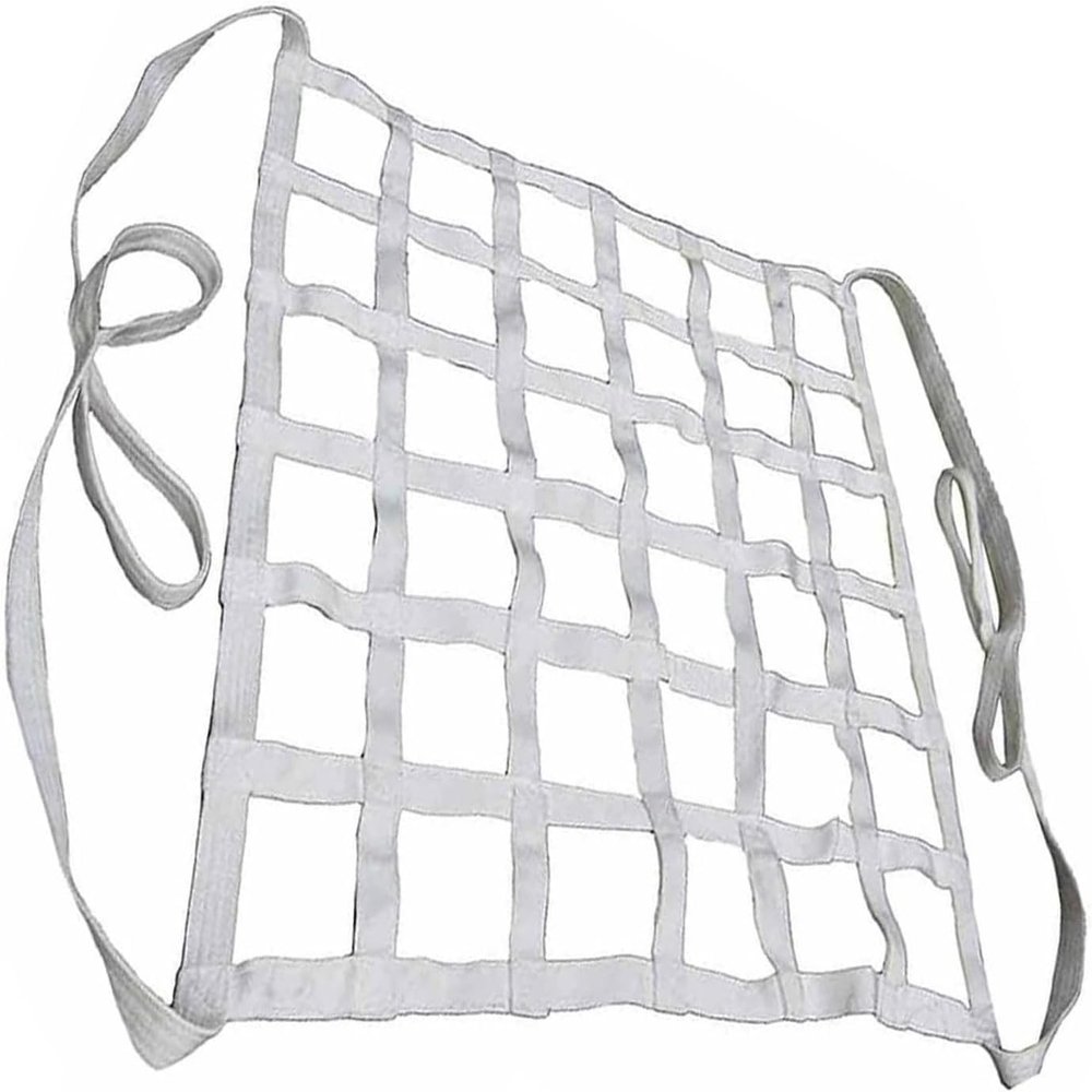 EOOXEKFX Cargo Lifting Net - Polyester Cargo Net, Lifting Net, Tear-Resistant Nylon Cargo Sling Net, Loading and Unloading, Garden Lifting Net Straps, Handling Straps (3 x 3 m / 20 cm Mesh / Load