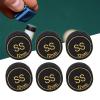 6-Piece Pool Cue Tip Set, 12 mm PU Replacement Tips view 3