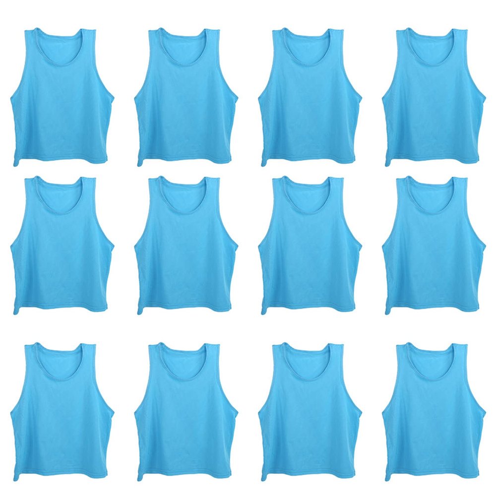 Kavolet Lightweight Youth Soccer Jerseys, Set of 12 Training Vests