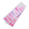 Pink Portable Sticky Notes with Animal Pattern, 1 Book view 1
