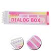 Pink Portable Sticky Notes with Animal Pattern, 1 Book view 2