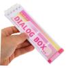 Pink Portable Sticky Notes with Animal Pattern, 1 Book view 3