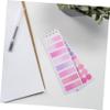 Pink Portable Sticky Notes with Animal Pattern, 1 Book view 4