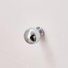 SANCHAKOU Cabinet Knobs, 2/4-Pack, Brass Silver Chrome Round Ball Handles view 3
