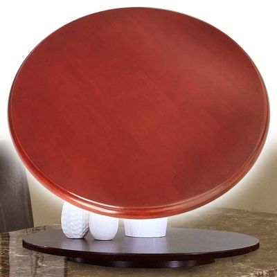 SHENJIA Wooden Lazy Susan Rotating Serving Tray
