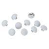 QUARKZMAN 10 Pack Fabric Covered Buttons 10mm view 1