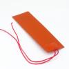 QMKADFQXF 12V DC 50mm x 150mm 20W Rectangular Flexible Silicone Rubber Heater Pad view 3