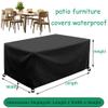 AUWUUA Outdoor Furniture Cover 160 x 75 x 45 in, 420D Oxford Fabric view 2