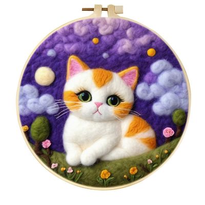 Meecaa Beginner Needle Felting Kit – Cat