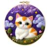 Meecaa Beginner Needle Felting Kit – Cat view 1