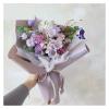 ZRHWSPD 11-Yard Matte Film Gift Wrapping Flower Paper Roll, Waterproof Thickened Bouquet Packaging DIY Paper, Light Pink view 4